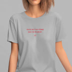 T-shirt féministe On ne naît pas femme We are The Future