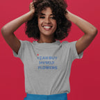 T-shirt féministe “I Can Buy Myself Flowers" We are The Future