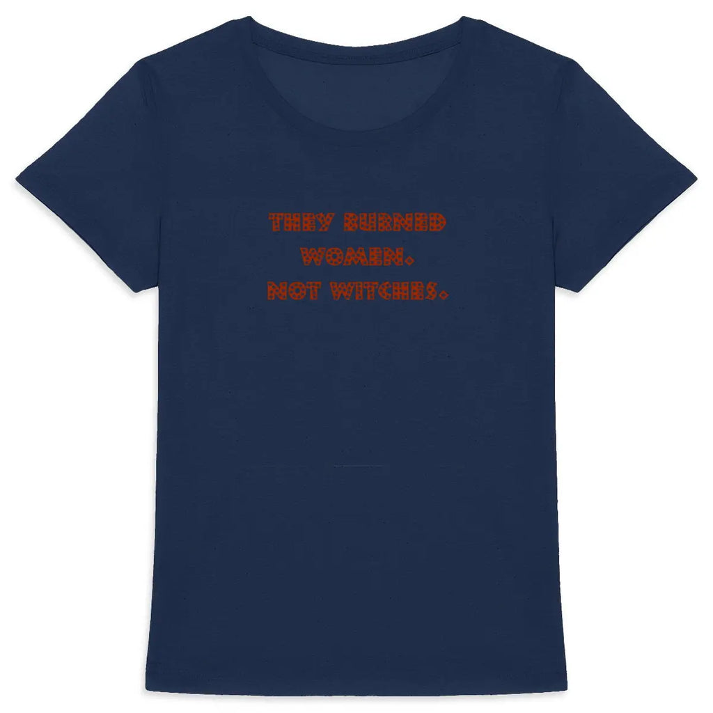 t-shirt féministe NOUS SOMMES LES PETITES FILLES DES SORCIÈRES QUE QUE N'AVEZ PAS PU BRÛLER