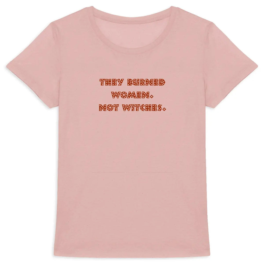 t-shirt féministe NOUS SOMMES LES PETITES FILLES DES SORCIÈRES QUE QUE N'AVEZ PAS PU BRÛLER