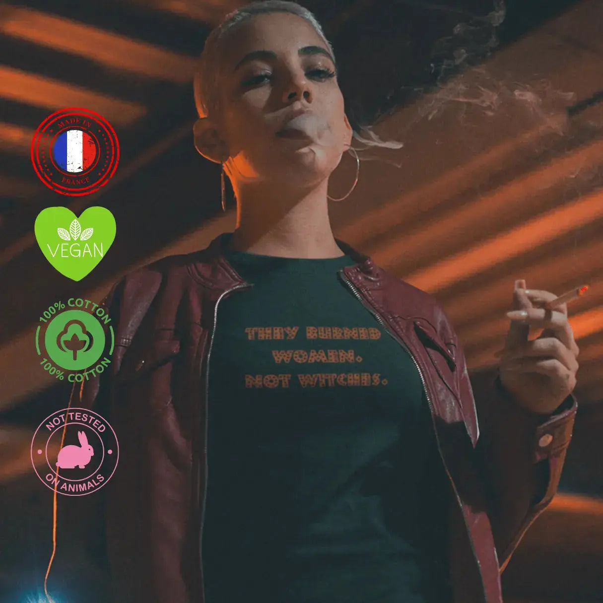 ils ont brûlé des femmes pas des socières tshirt féministe