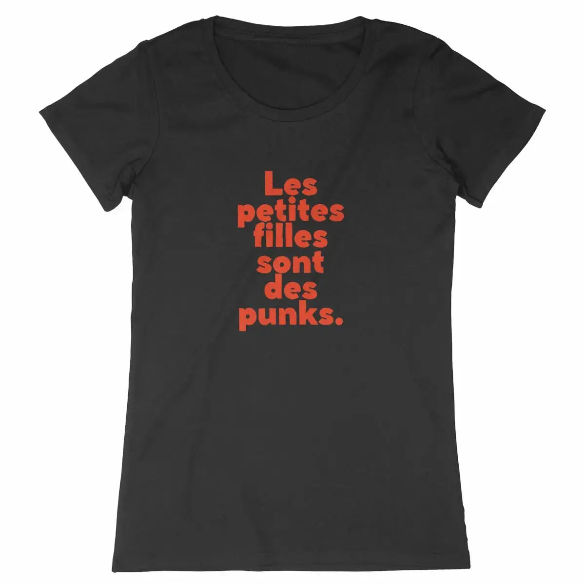 t-shirt féministe français les petites filles sont des punks