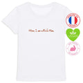 mom i am a rich man tee shirt blanc
