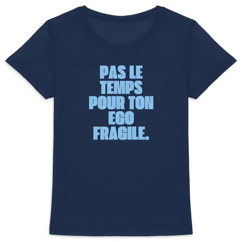 tee shirt féministe l'ego fragile des hommes
