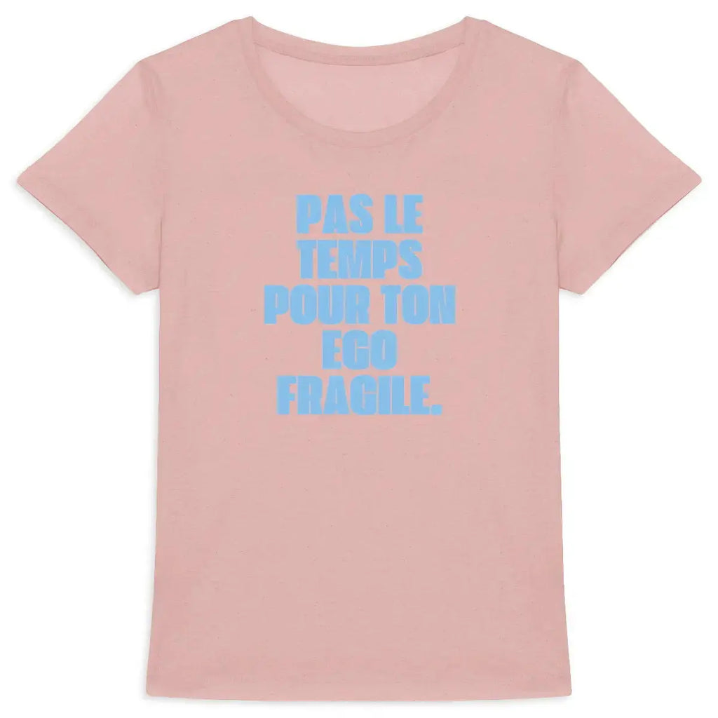 t shirt femme français ego fragile
