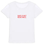 T shirt Rape is not  resistance Un viol est un viol