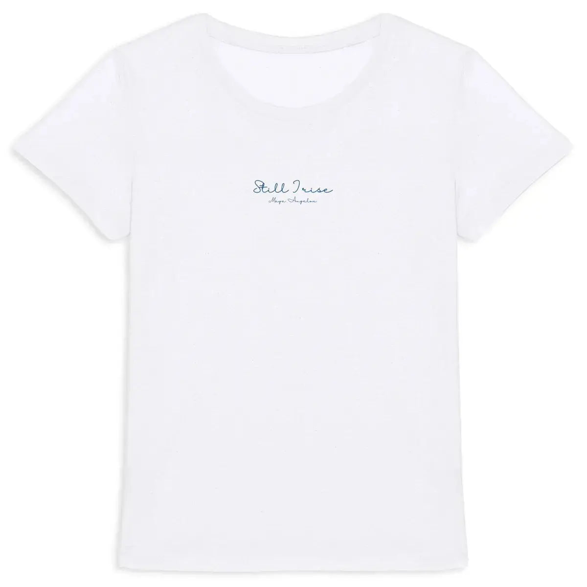 t-shirt féministe and still I rise maya Angelou
