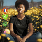 t-shirt féministe and still I rise maya Angelou
