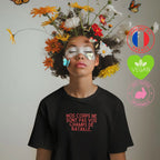 T shirt Nos corps ne sont pas vos champs de bataille
