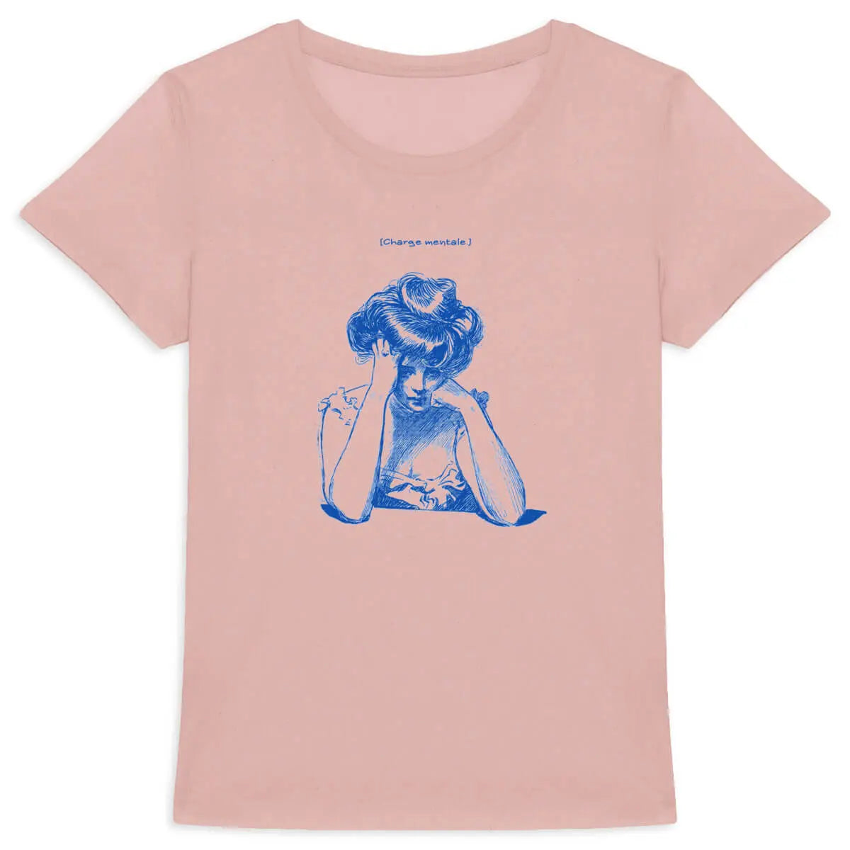 t shirt charge mentale femmes