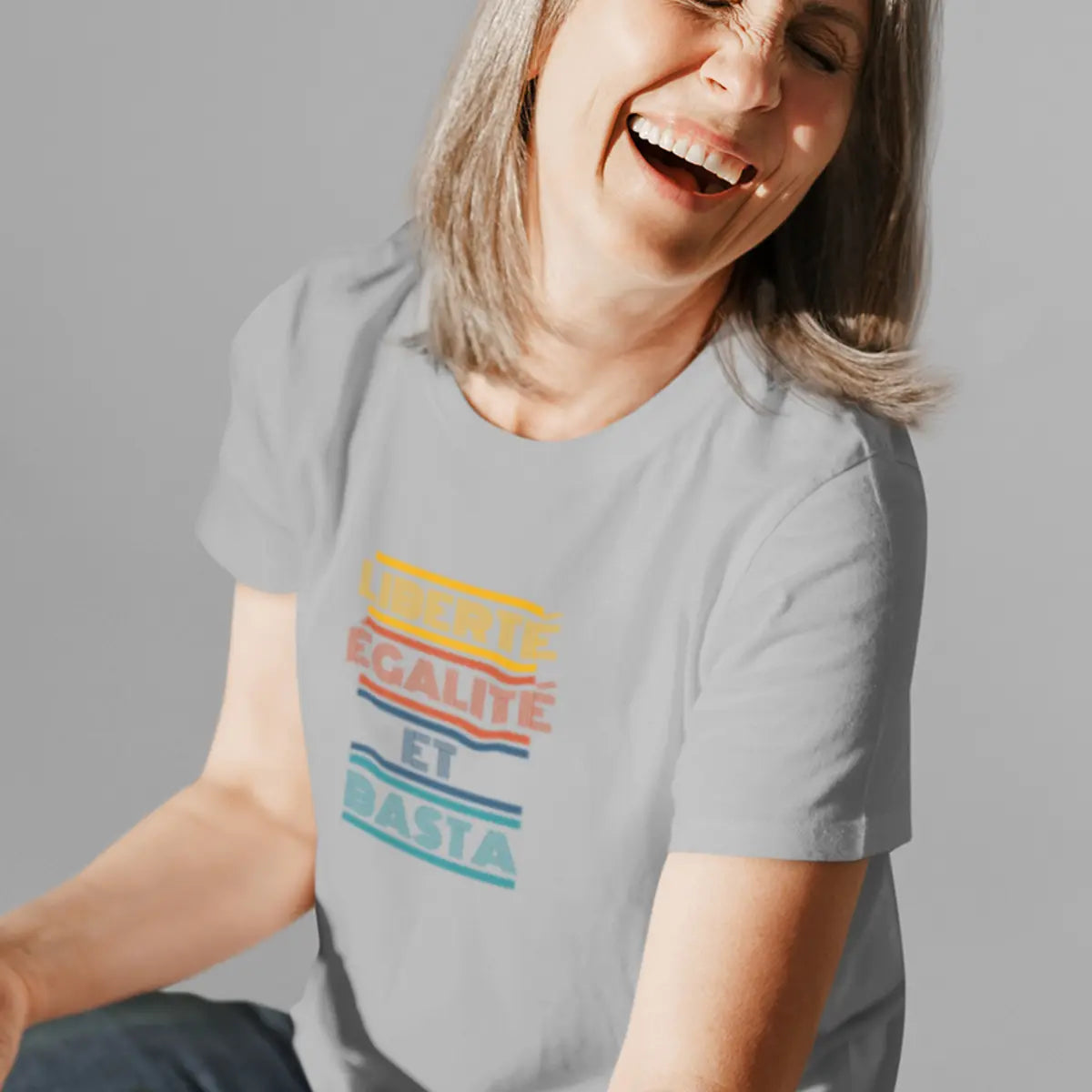 T-shirt liberté égalité basta We are The Future