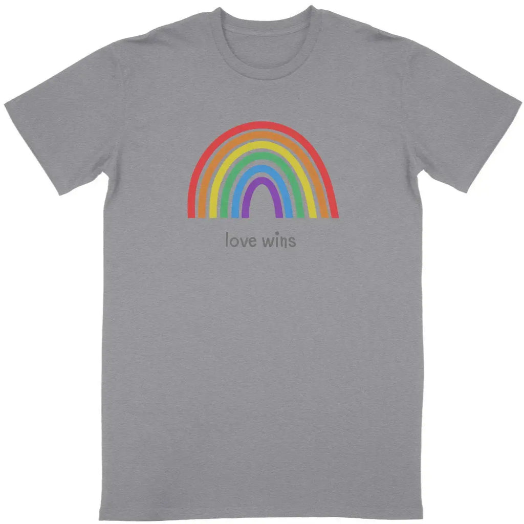 T-shirt love wins unisexe 