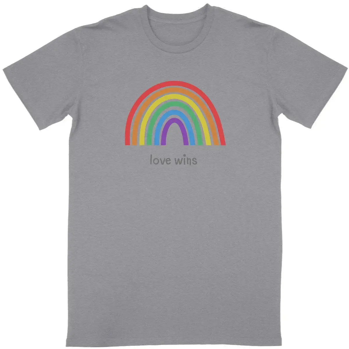 T-shirt love wins unisexe 