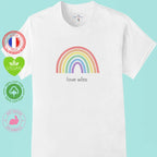 t-shirt droits lgbt love wins
