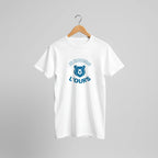 T-shirt unisexe blanc avec inscription « Je choisis l'ours » – vêtement féministe