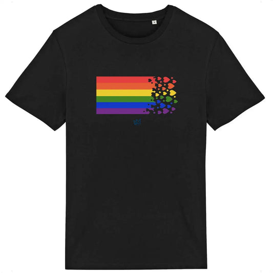 t shirt arc en ciel symbole liberte egalite vetement militant inclusif