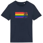 t shirt inclusif arc en ciel vetement egalite et diversite
