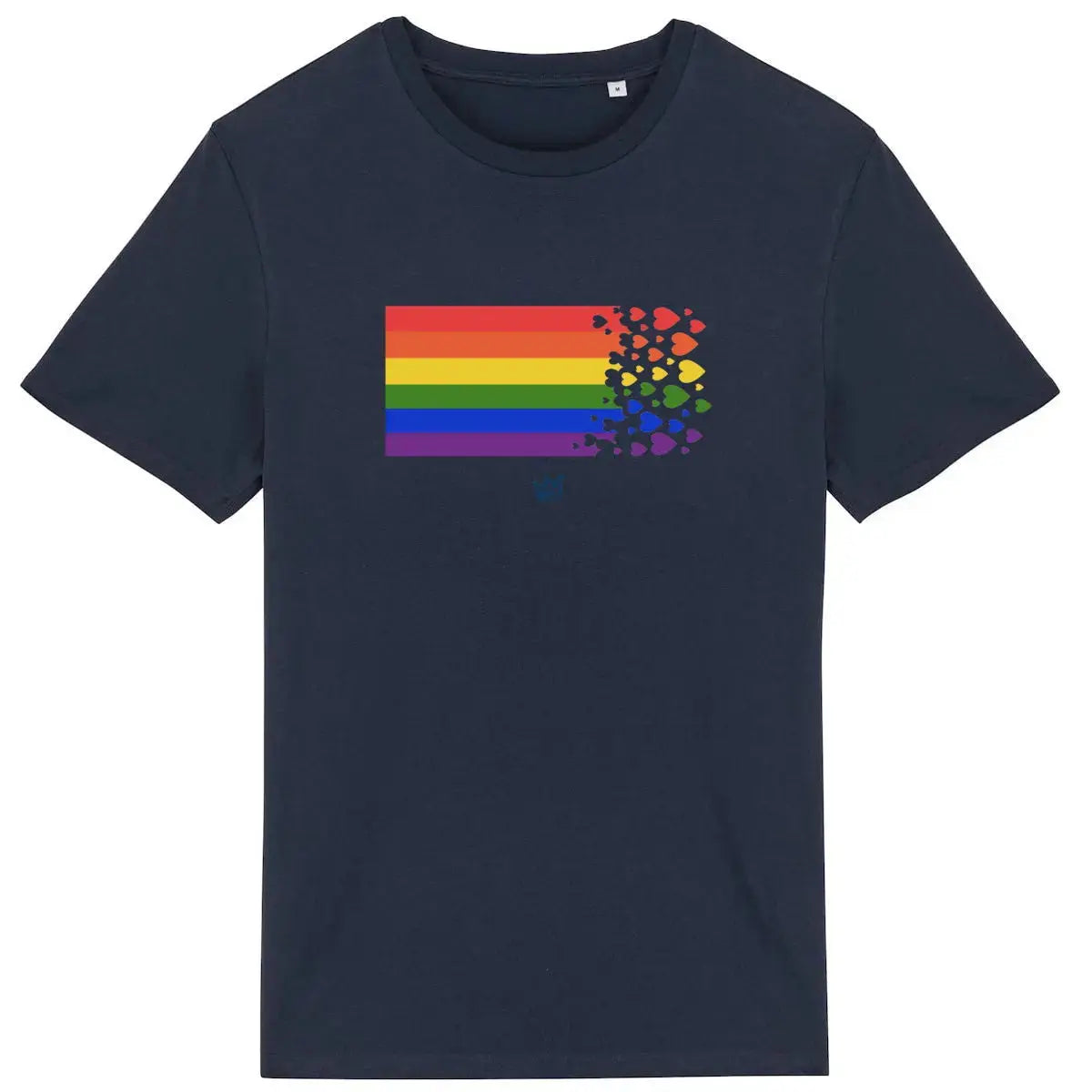 t shirt inclusif arc en ciel vetement egalite et diversite