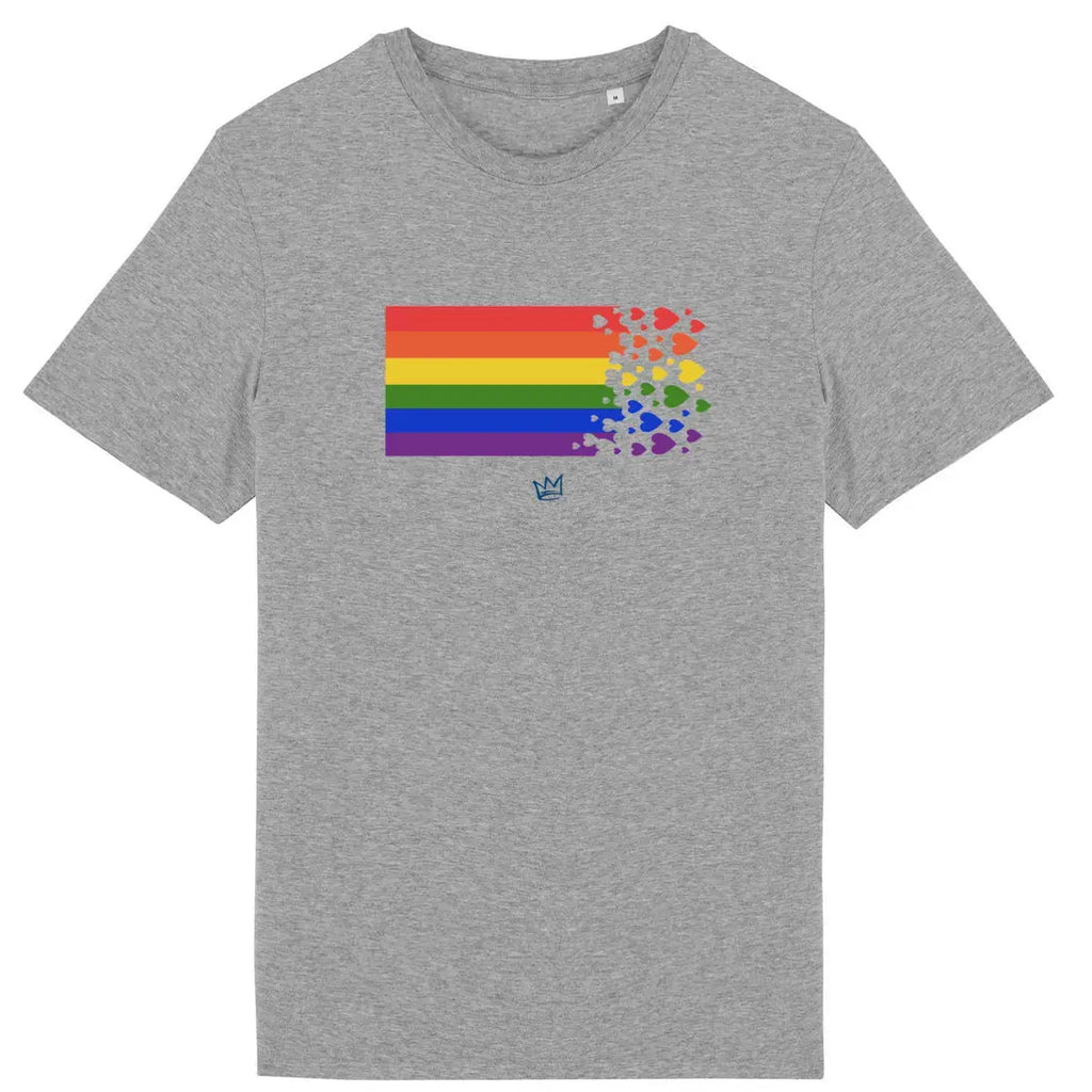 t shirt militant arc en ciel symbole liberte identite