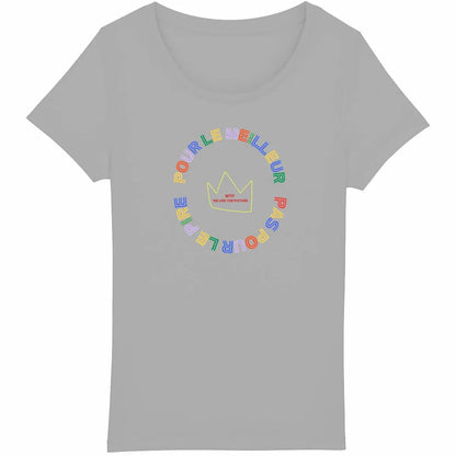 Tee shirt pour le meilleur - gris