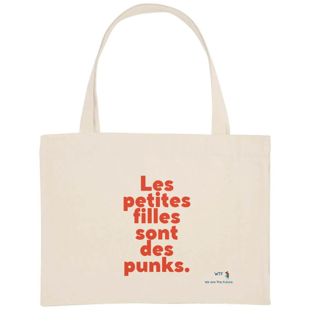 Sac de plage/cabas Les petites filles sont des punks