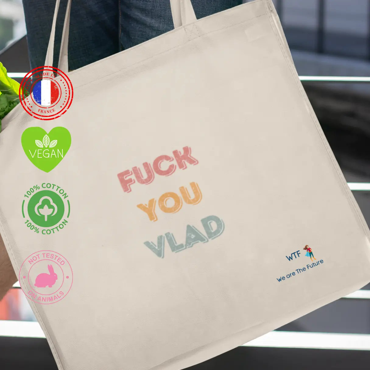 shopping bag femen marque féministe