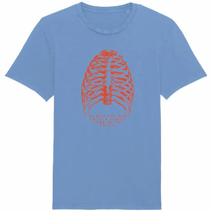 t-shirt femme création ève bleu