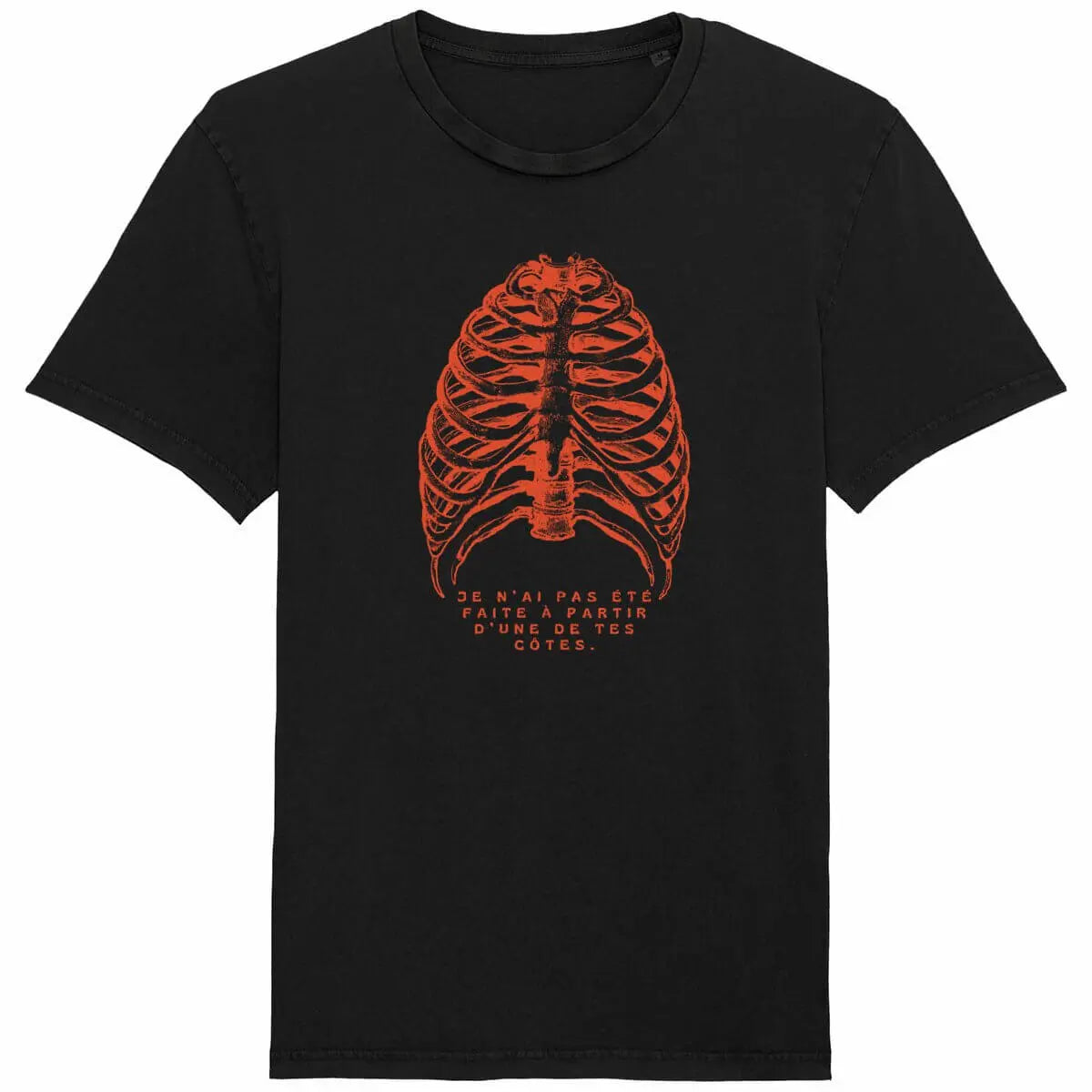 t-shirt femme côte d'adam