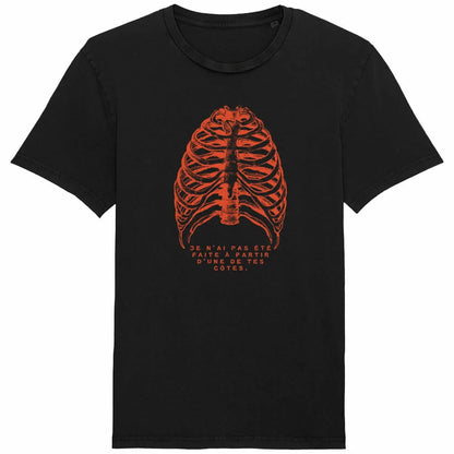 t-shirt femme côte d'adam
