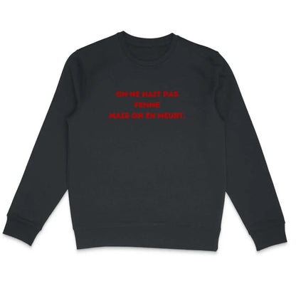 sweat shirt citation simone de beauvoir