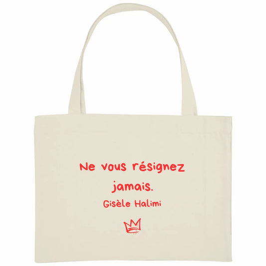 grand totebag gisèle halimi citation