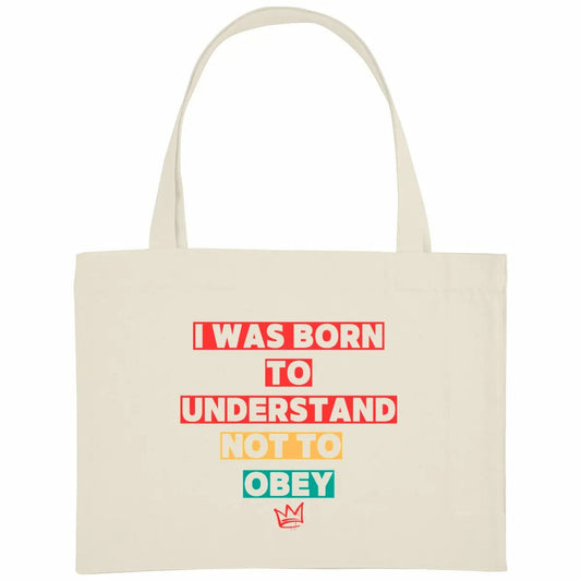 grand totebag i was born to stand up