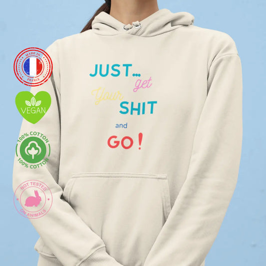 hoodie femme contre le harcèlement 