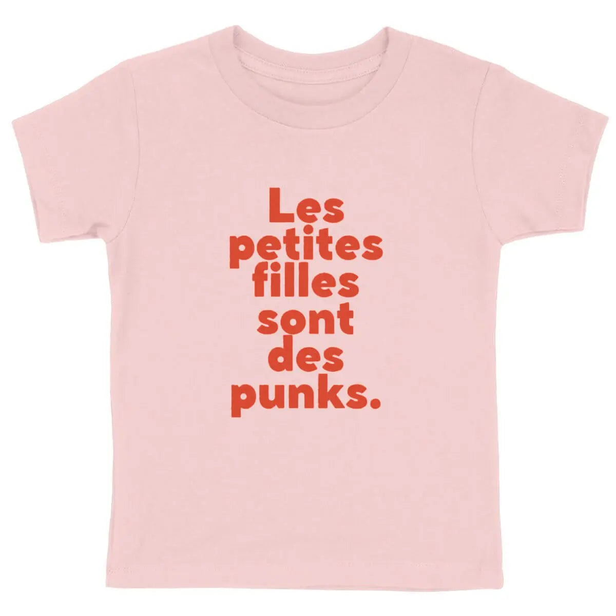 T shirt enfant Les petites filles sont des punks