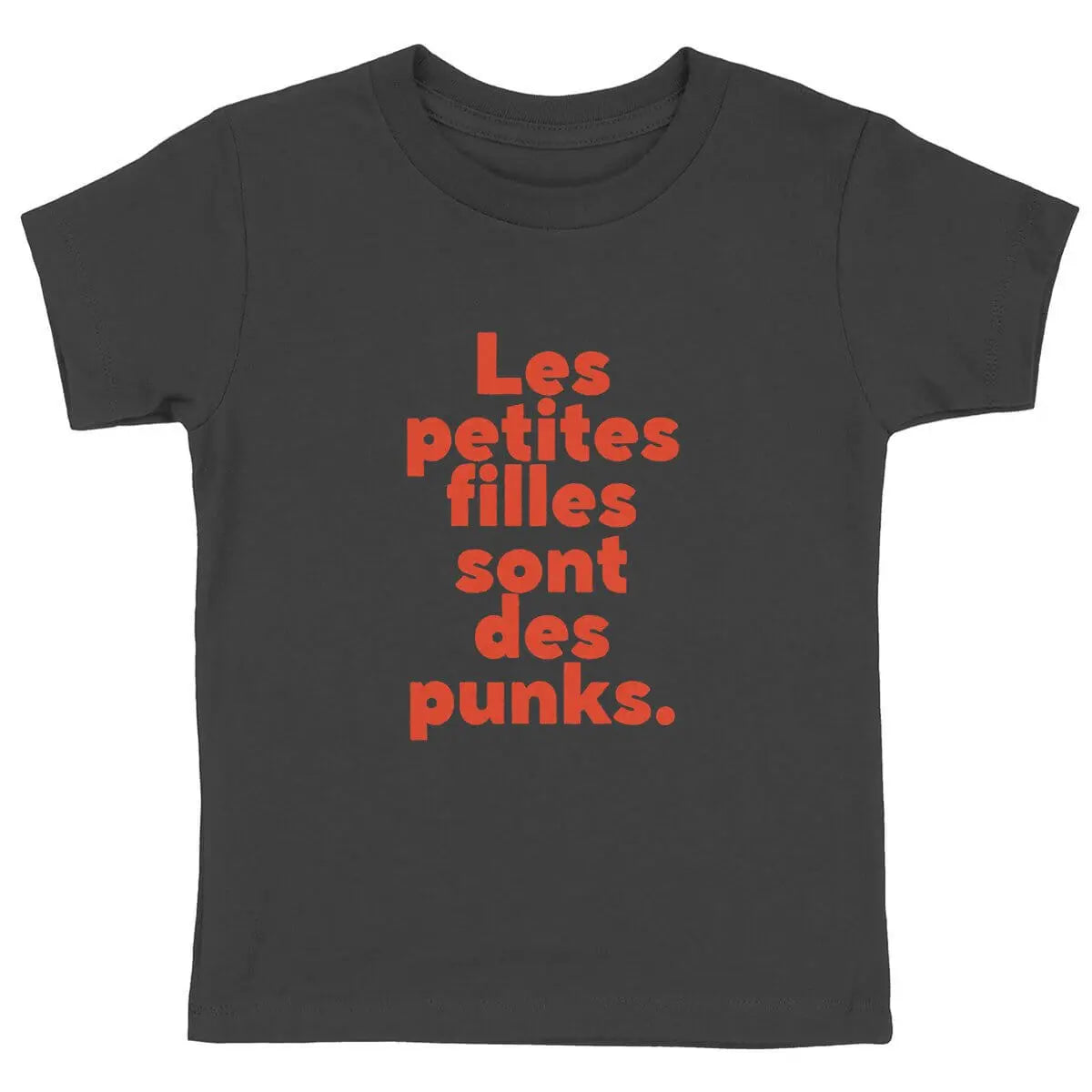 T shirt enfant Les petites filles sont des punks