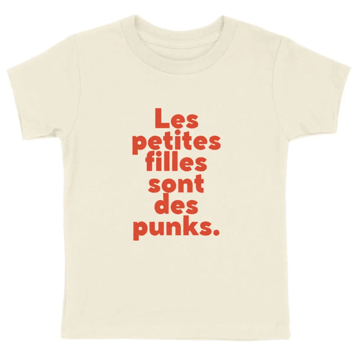 T shirt enfant Les petites filles sont des punks