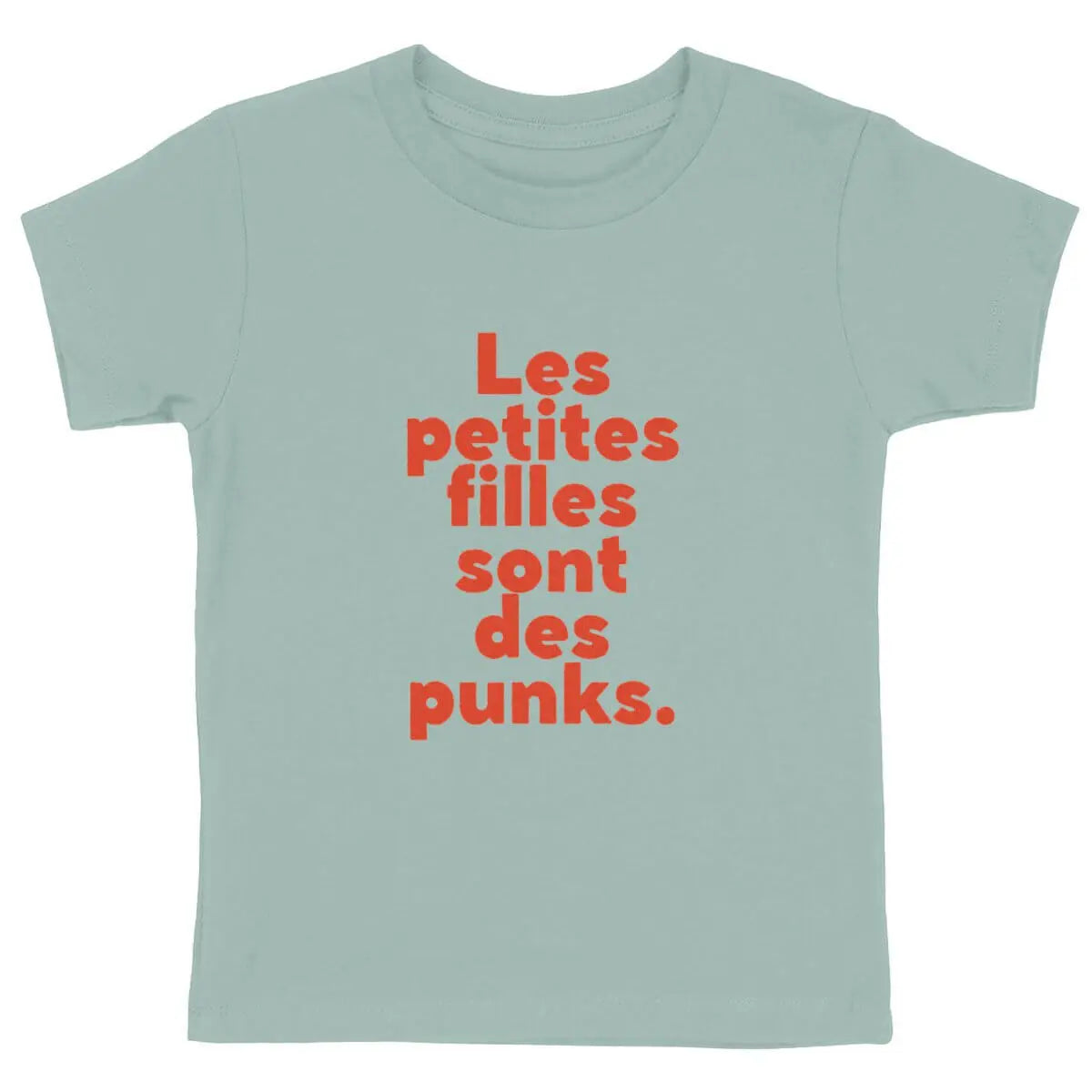 T shirt enfant Les petites filles sont des punks