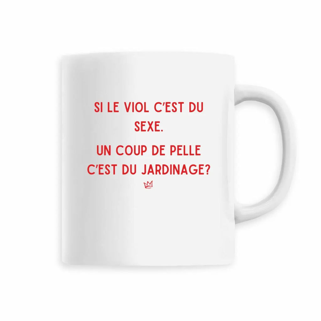 Mug féministe boutique féministe we are the future coup de pelle