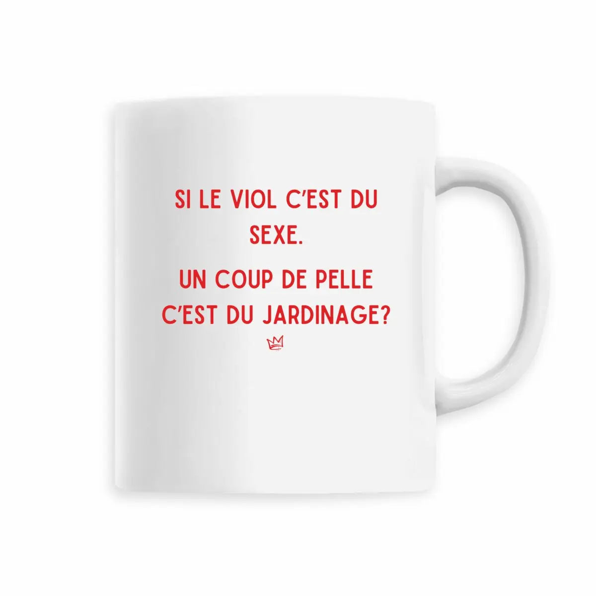 Mug féministe boutique féministe we are the future coup de pelle