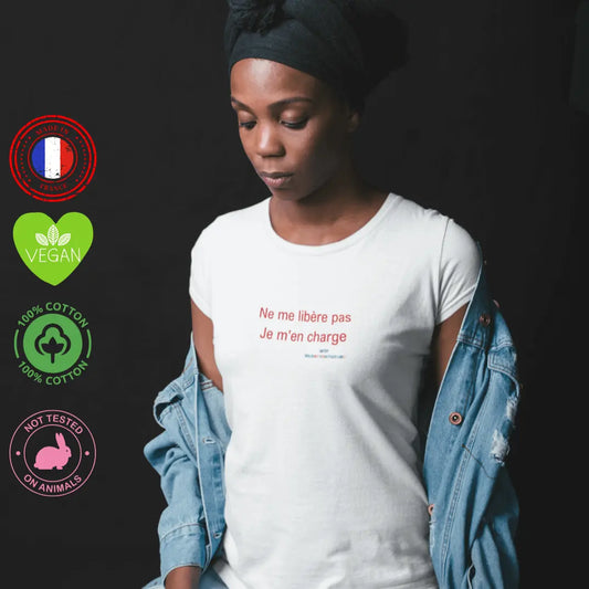 T-shirt féministe 'Ne me libère pas, je m'en charge' – Message fort d'indépendance et de liberté pour les femmes
