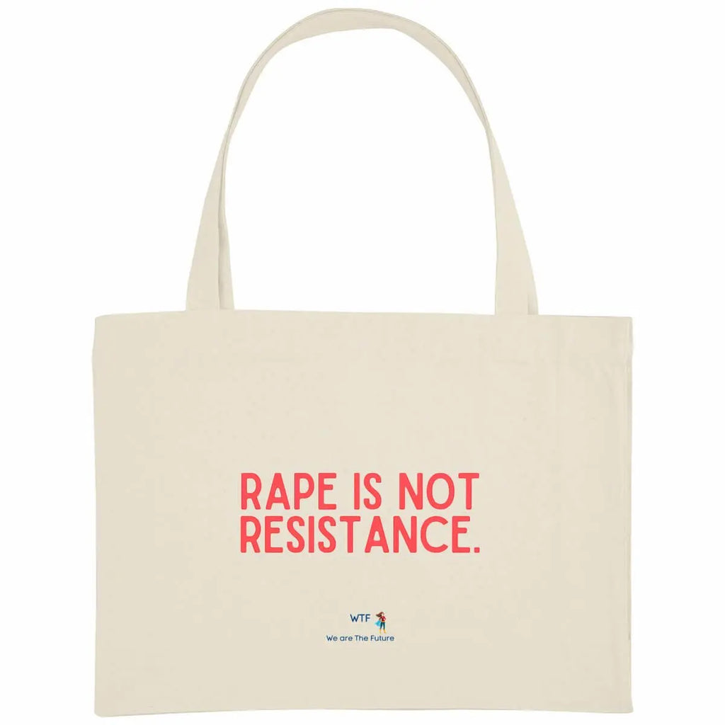 shopping bag Rape is not