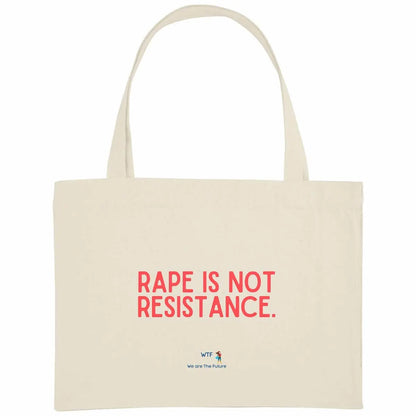 shopping bag Rape is not