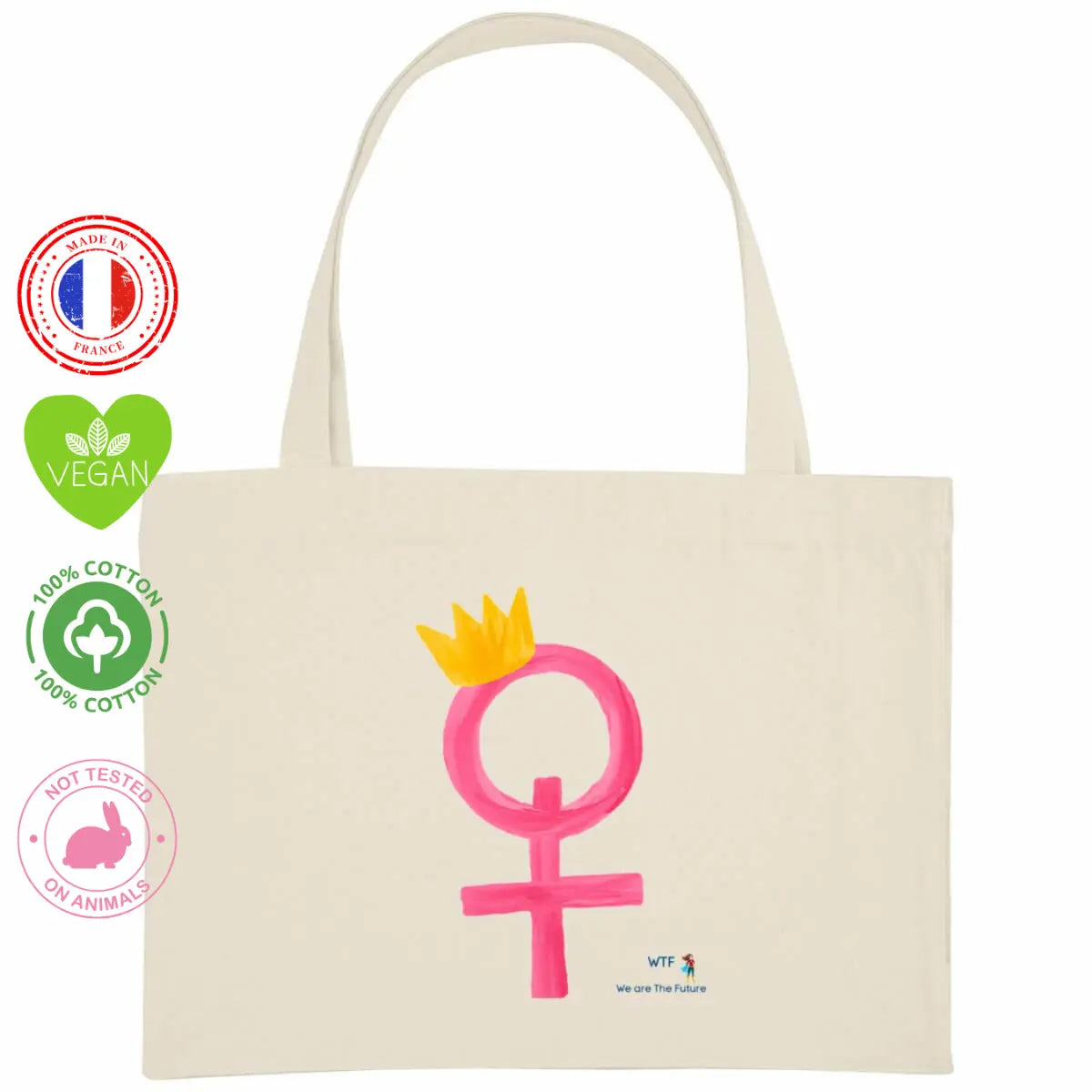 cabas féministe queen