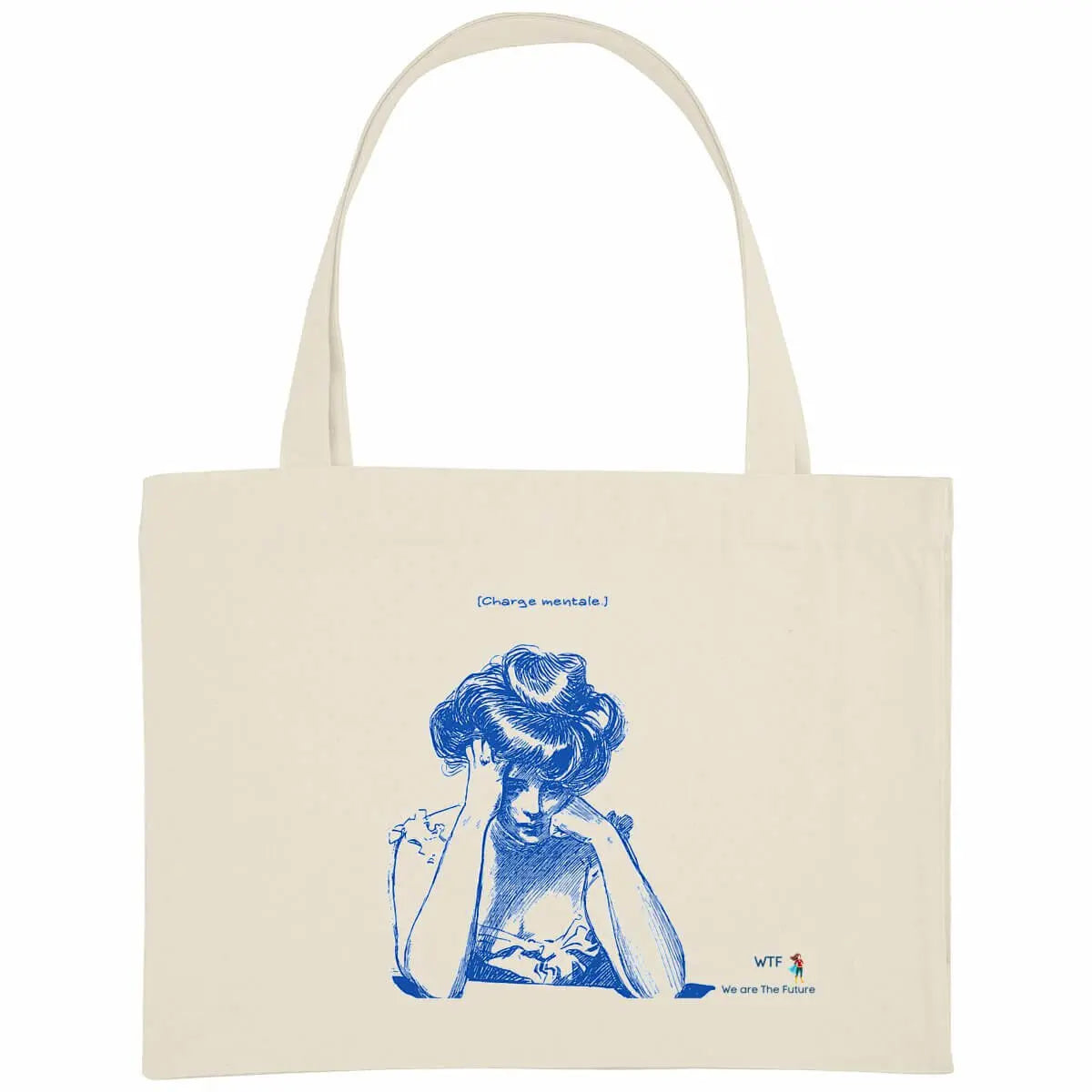 shopping bag charge mentale des femmes
