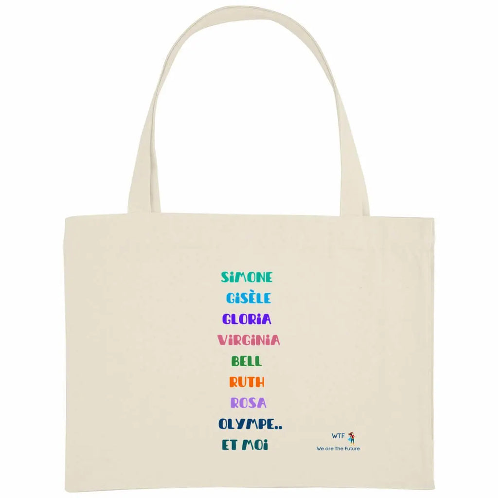 Shopping bag icônes féministes