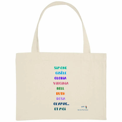 Shopping bag icônes féministes