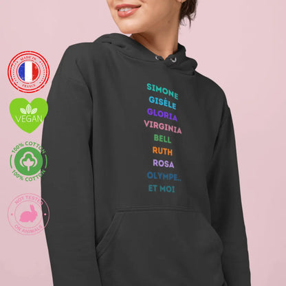 sweat à capuche femmes célèbres