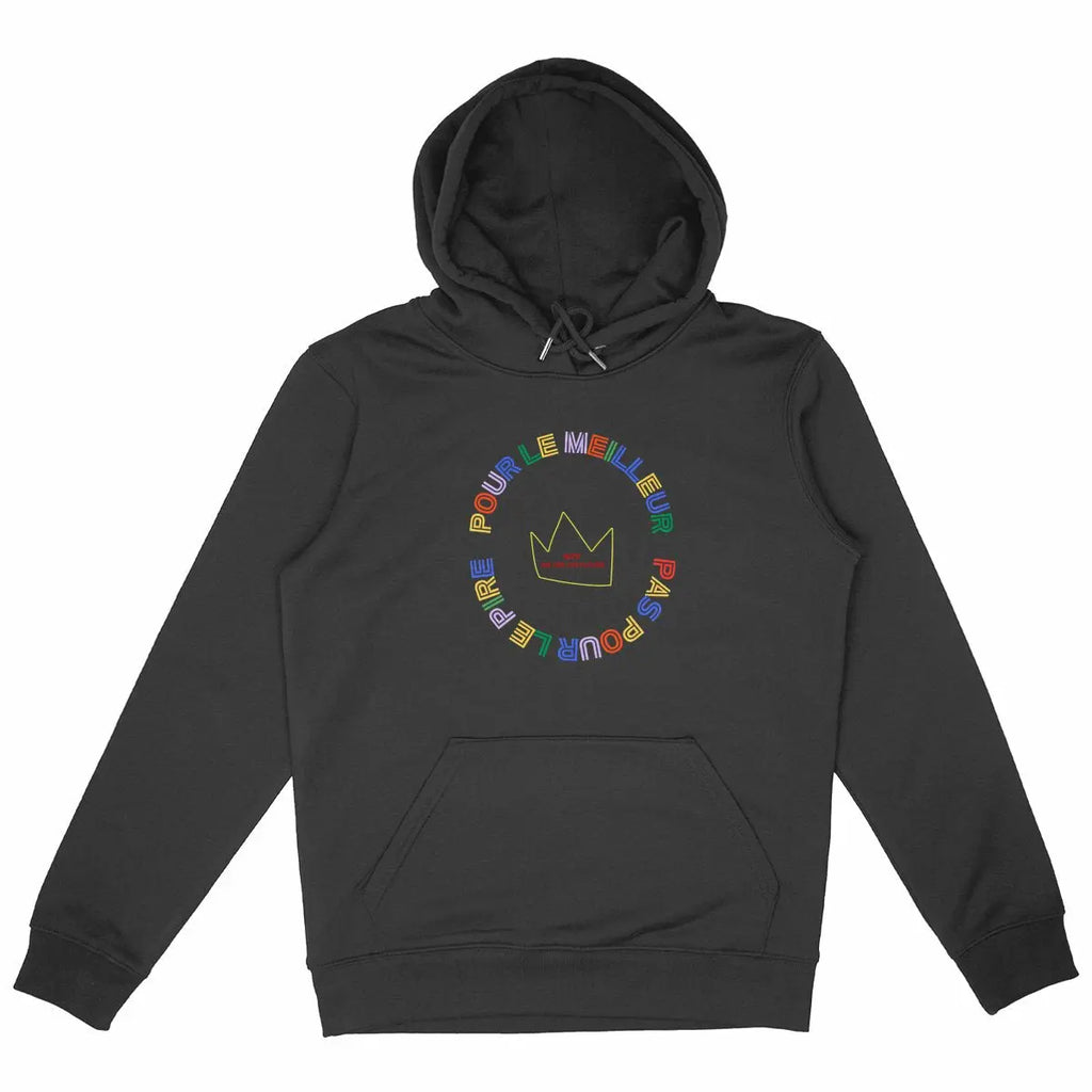 sweat féministe pour le meilleur pas pour le pire- noir