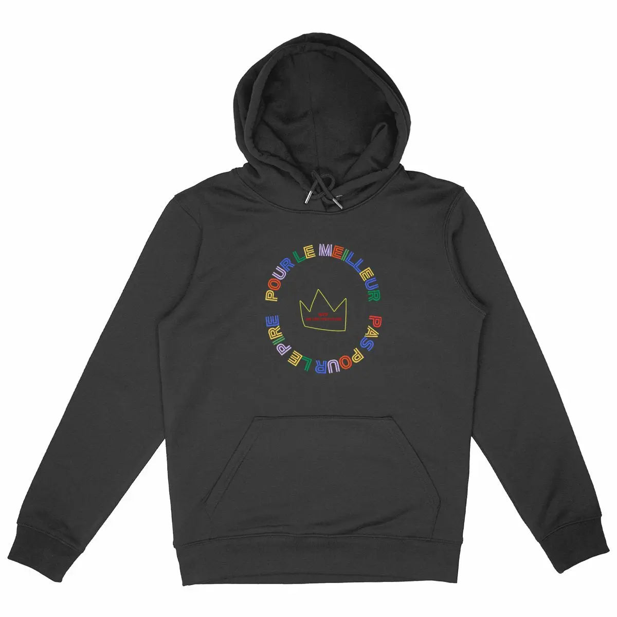 sweat féministe pour le meilleur pas pour le pire- noir