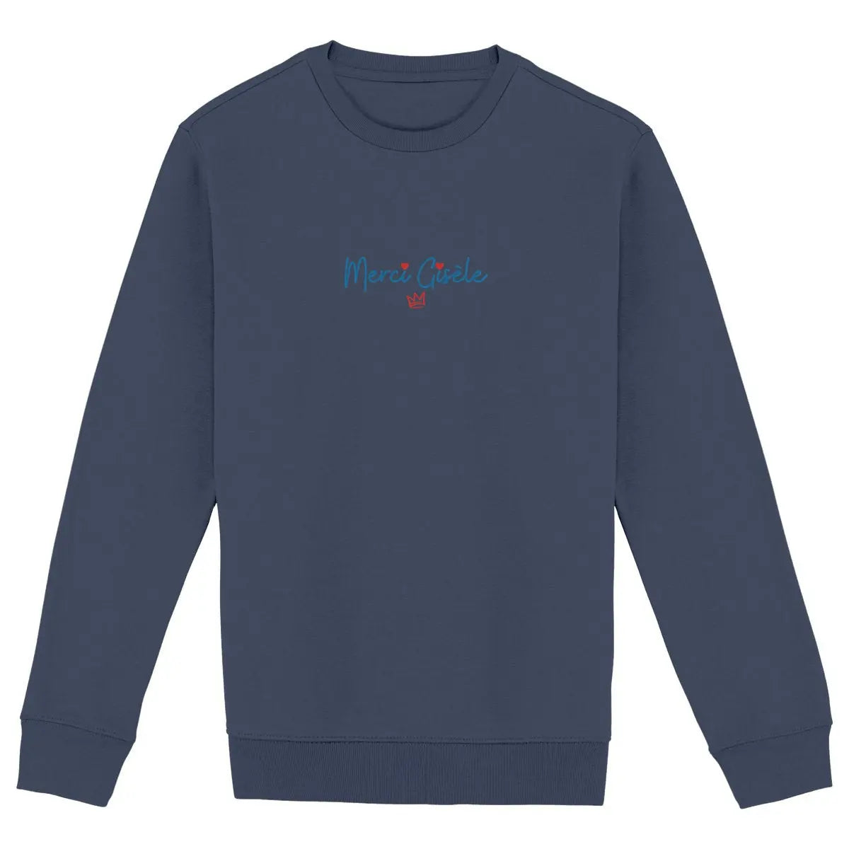 sweat-shirt féministe femme à la fois symbolique et intemporel, « Merci Gisèle »  un féminisme militant, lucide et durable.